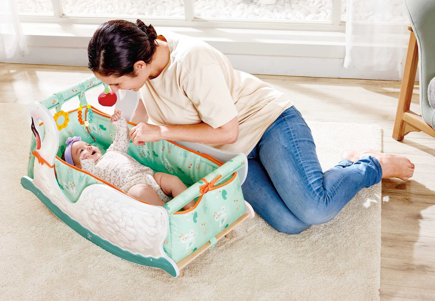 Hape 2-in-1 Swan Seat