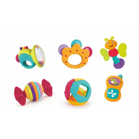Hola Toys 6-Piece Baby Rattle Set