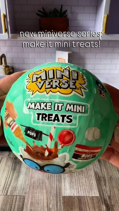 Revised Product Title: MGA’s Miniverse Make It Mini Treats – DIY Candy Miniature Collectible Surprise Ball