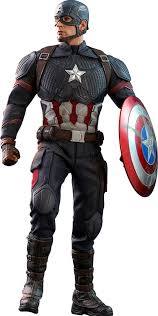 ZD Toys Marvel Avengers Endgame Series I Captain America in 14 inch
