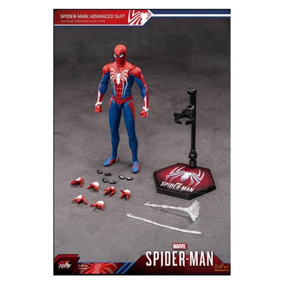 ZD Toys: Marvel Spider-Man Advanced Suit Action Figure