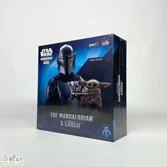 ZD Toys Star Wars The Mandalorian And Grogu 1:10 Scale Action Figures (code 1967)