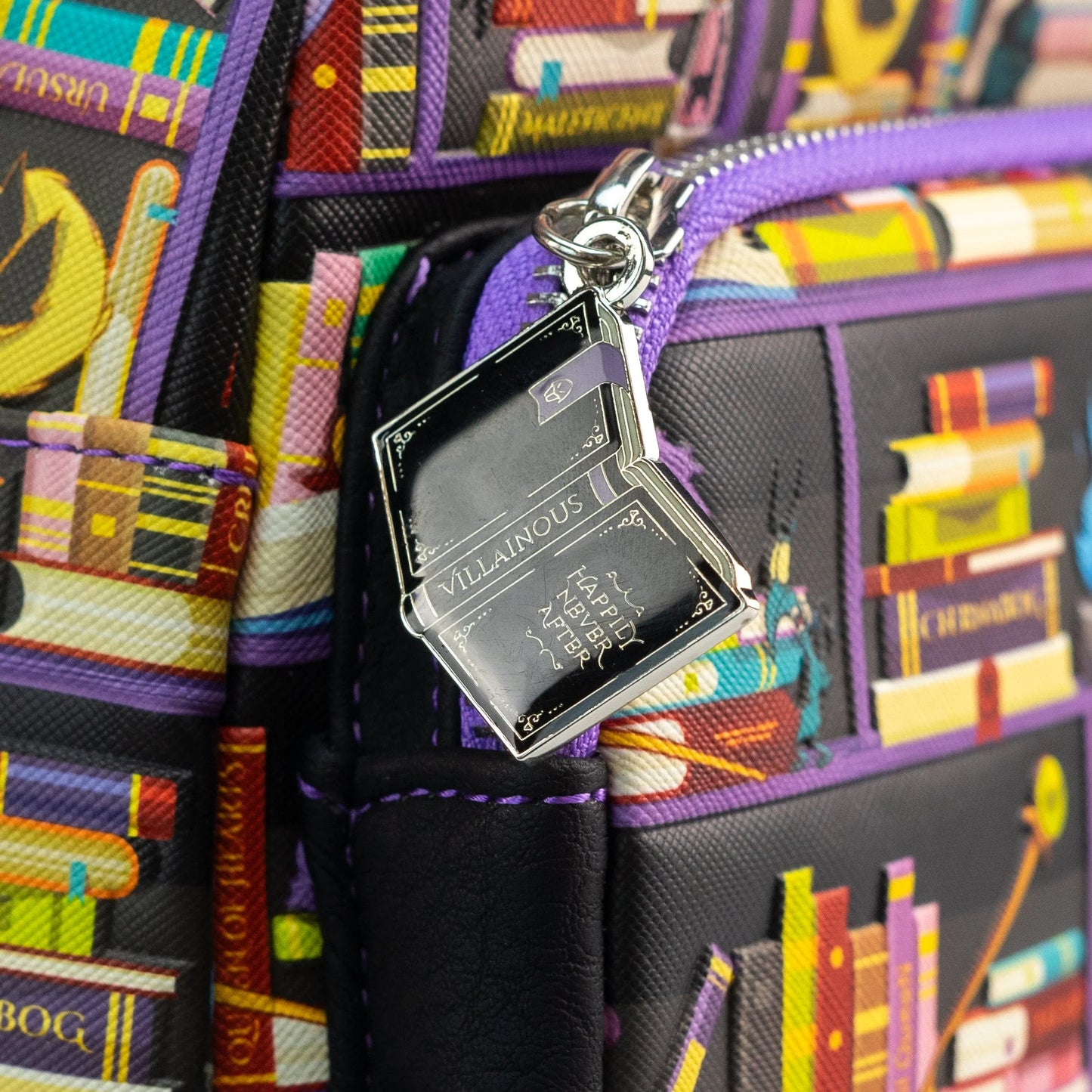 Loungefly x Disney Villains Books Mini Backpack
