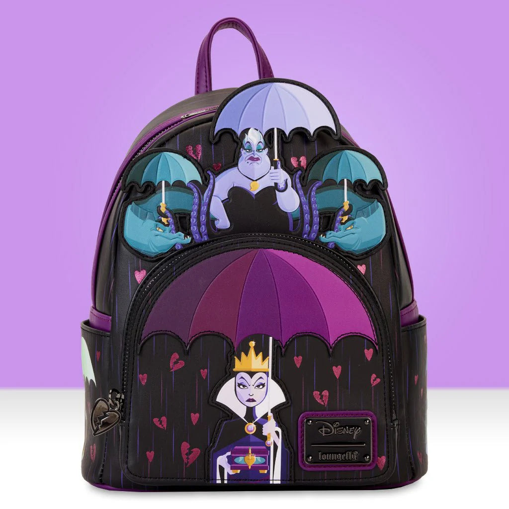 Loungefly X Disney Villains Curse Your Hearts Mini Backpack – Gift Palace — Buy Toys Online India