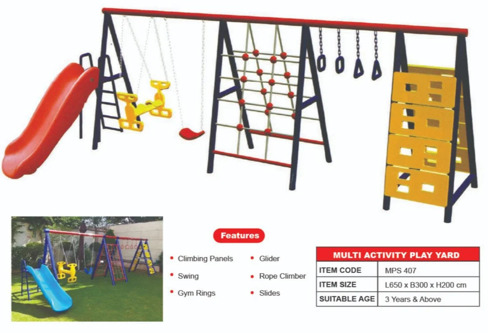 Multi Activity Play Yard