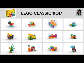 LEGO Classic Creative Monsters 11017 Building Kit with 5 Toys for Kids (140 Pcs),Multicolor