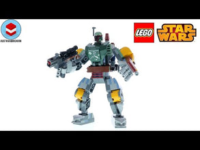 Lego Star*Wars Boba Fett Mech 75369 Buildable Star*Wars Action Figure, This Posable Mech Inspired by The Iconic Star*Wars Bounty Hunter Features a Buildable Shield, Stud Blaster and Jetpack