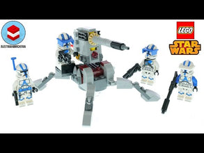 LEGO Star Wars 501St Clone Troopers Battle Pack 75345 Building Toy Set (119 Pcs), Multi Color