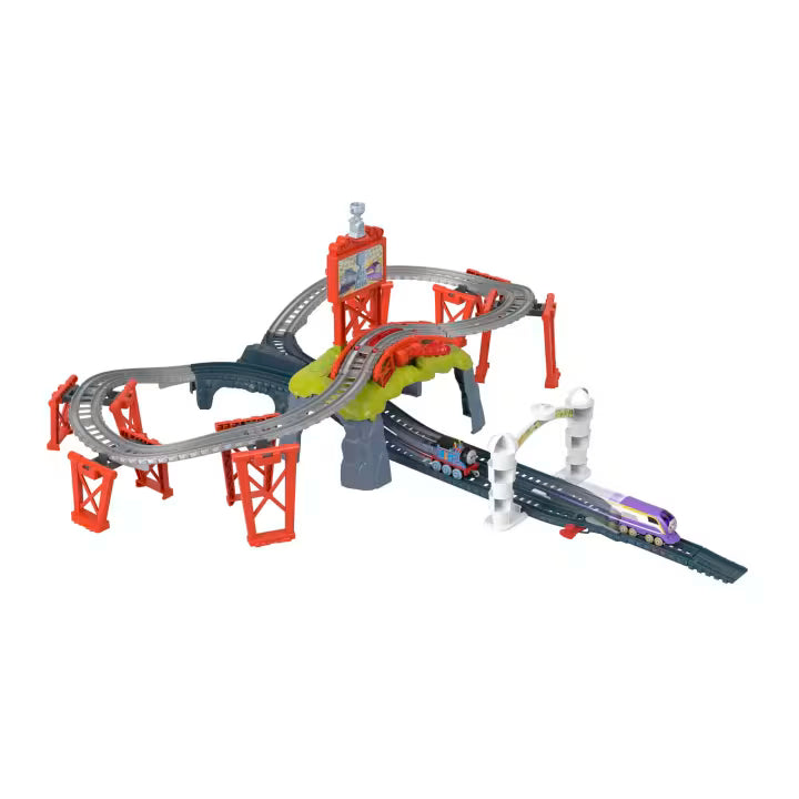 Fisher-Price Thomas & Friends Race for the Sodor Cup Train Track Racing Playset