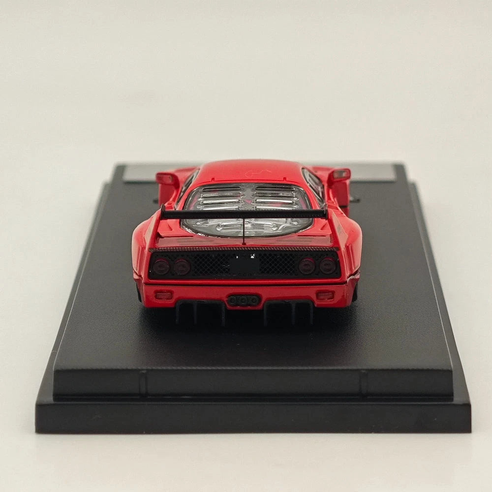 1/64 STREET WARRIOR SW LBWK F40 Red Diecast Models Car Limited Collection