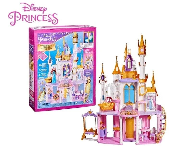 Revised Product Title: Hasbro Disney Princess Ultimate Celebration Castle – 4-Foot Tall Dollhouse Playset