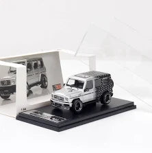 LMF Model Mercedes-Benz G63 AMG Modified Star Livery 1:64 Diecast SUV