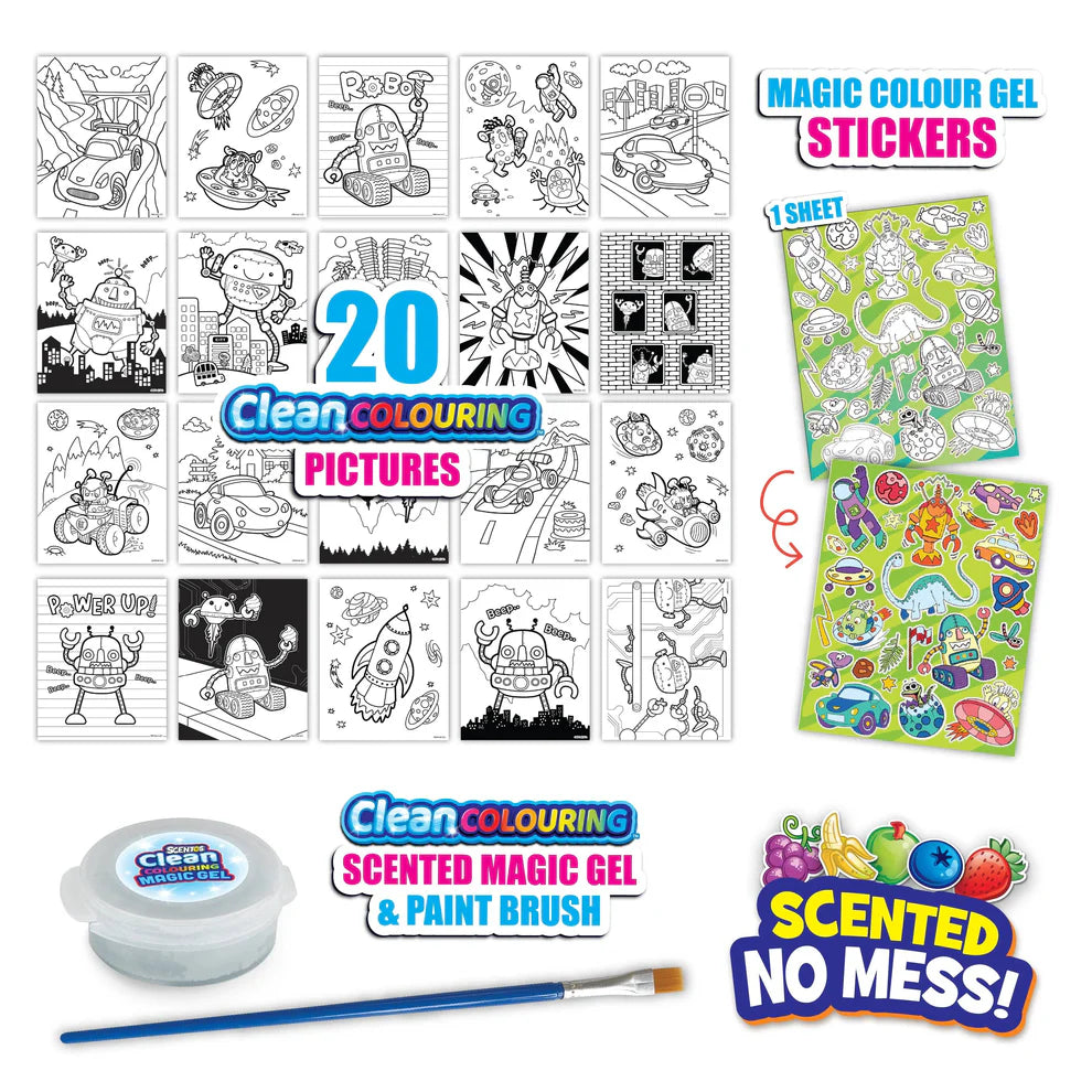 SCENTOS CleanColouring™ Magic Gel Painting Adventure Set