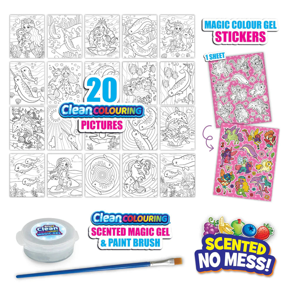 SCENTOS CleanColouring™ Magic Gel Painting Enchanted Set