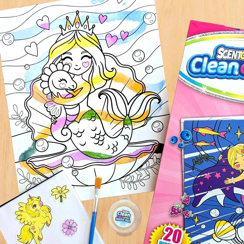 SCENTOS CleanColouring™ Magic Gel Painting Enchanted Set