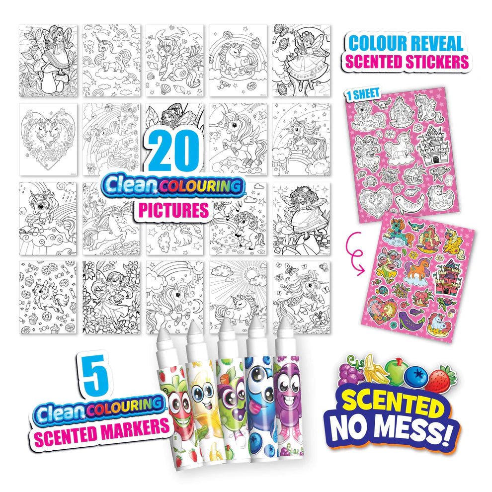 SCENTOS CleanColouring™ Markers Enchanted Set