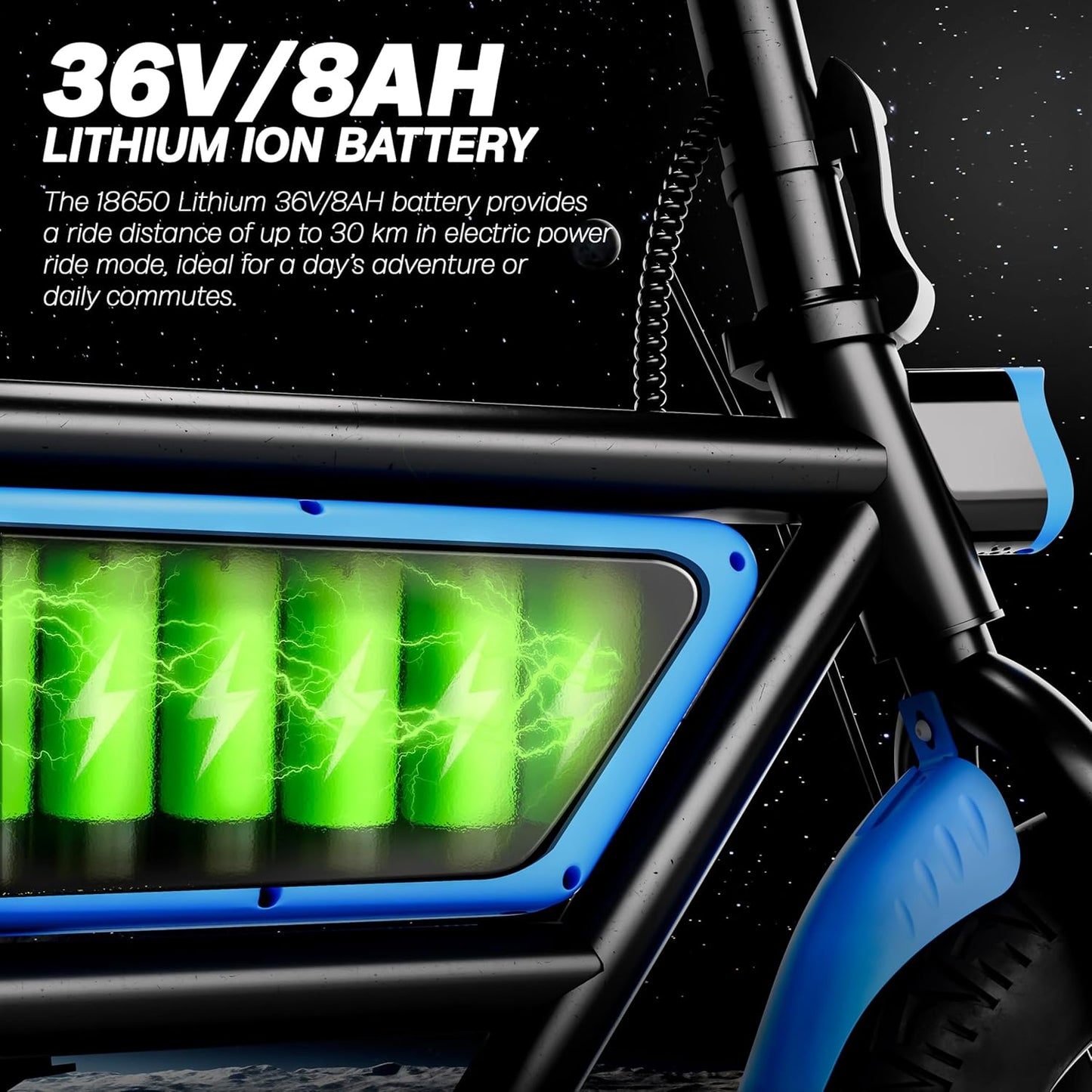Uboard Spacebike - X - Electric Bike