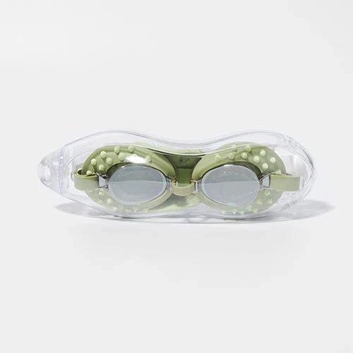 Kids Swim Goggles Cookie the Croc Khaki
