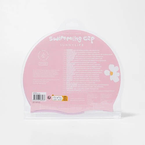 Kids Swimming Cap Princess Swan Multi