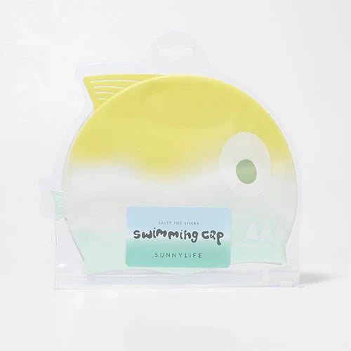 Kids Swimming Cap Salty the Shark Multi