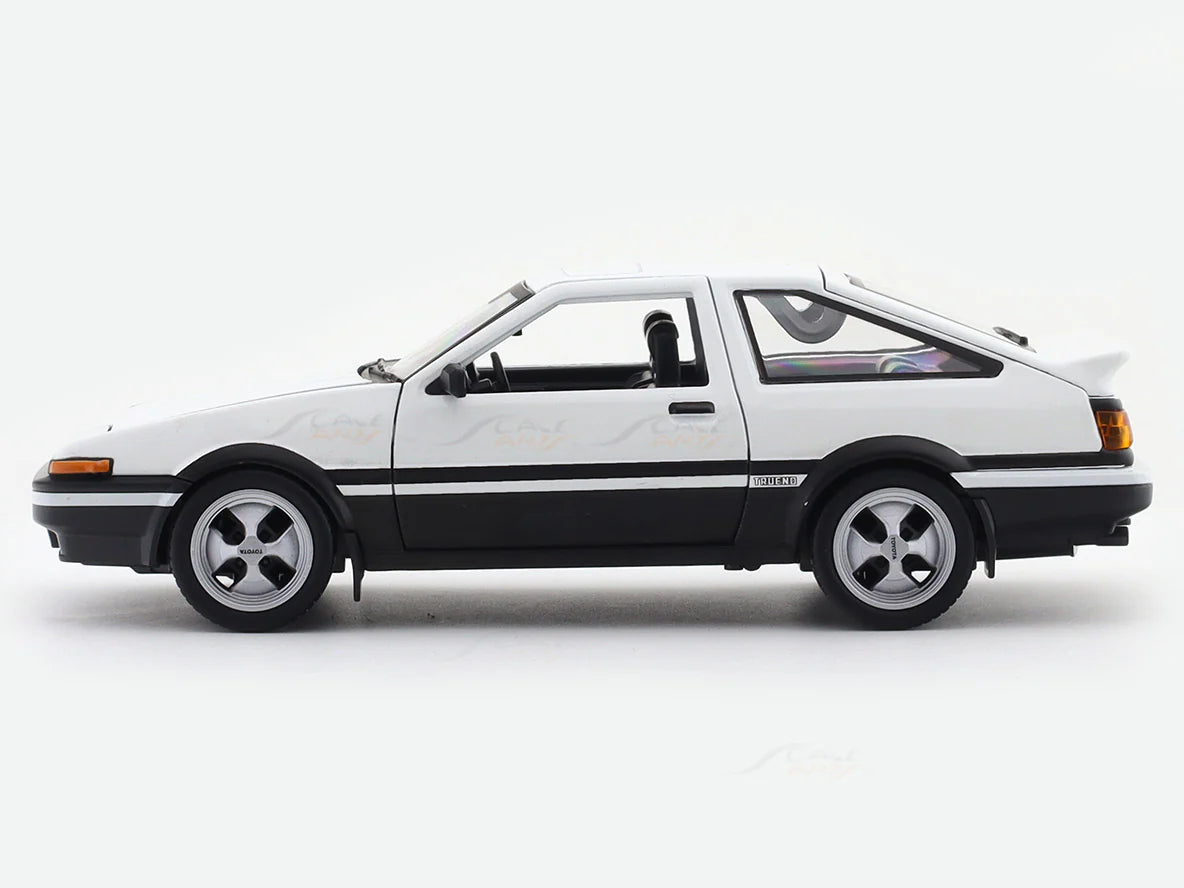 1:24 Toyota Sprinter Trueno AE86 White