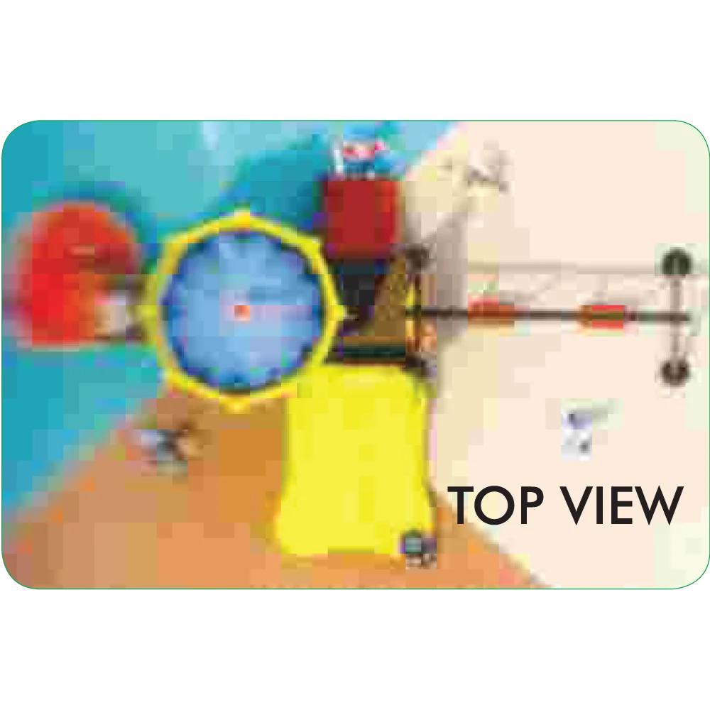 Castle Swing Set Play Yard