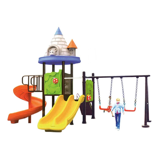Junior Castle Swing Set Play Yard