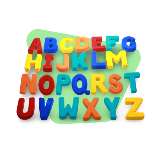 Large Magnetic Uppercase Alphabets 4" (10cm)