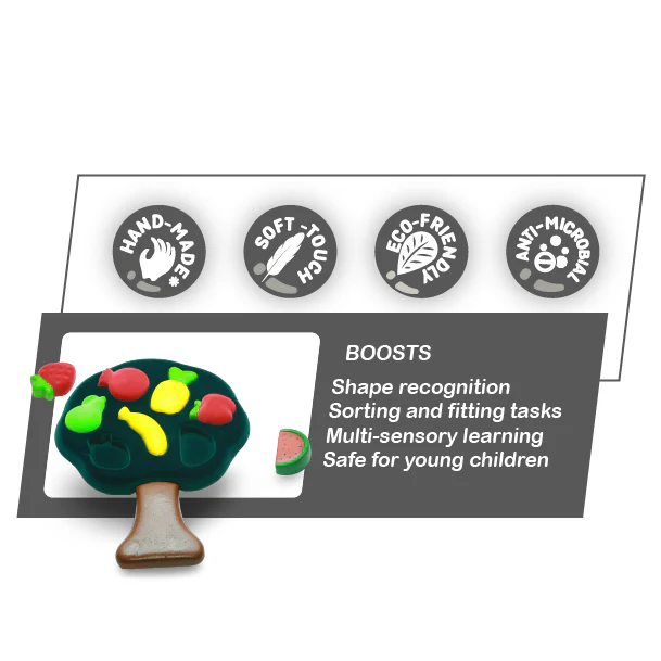 3D Fruit Shape Sorter