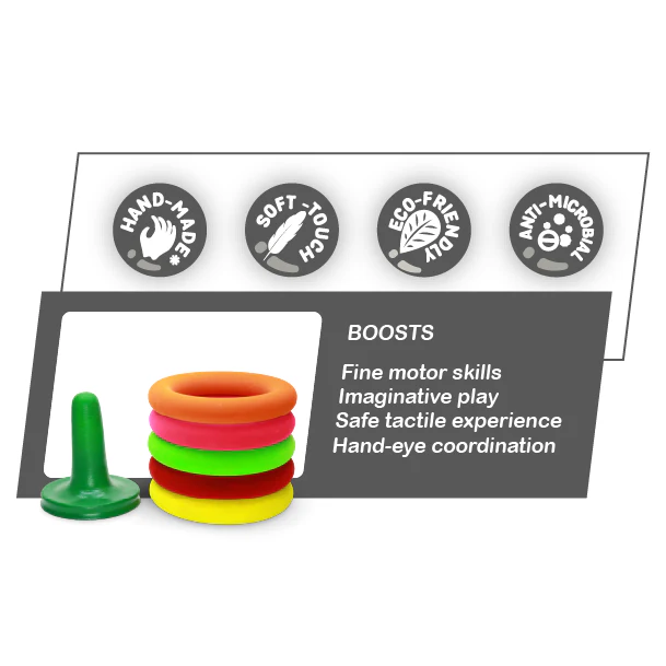 Colourful Ring Toss Set