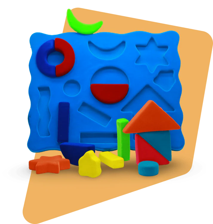 3D Shape Sorter Geometric
