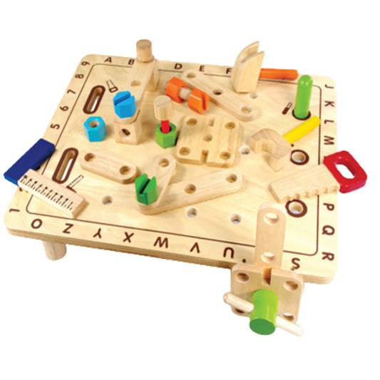 ABC Work Bench| Wooden educational toys for kids