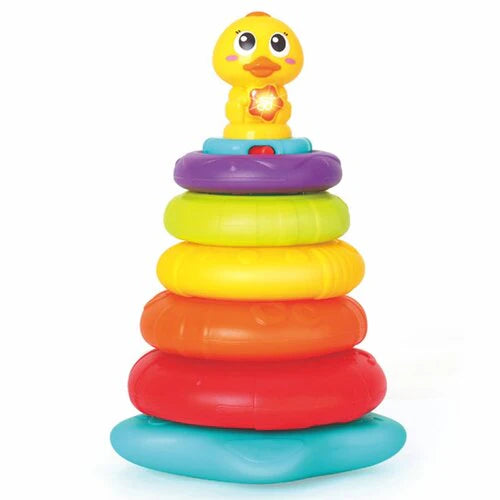Hola Little Rainbow Duck Stacking Toy