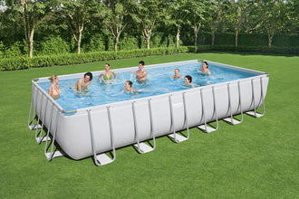 BESTWAY ABOVE GROUND PORTABLE SWIMMING POOL 24FTX12FTX4.33FT/7.32M X 3.66M X 1.32M