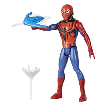 MARVEL Spider-Man TitanHero Series Blast Gear ActionFigure with Blaster, 2 Projectiles, 3 Armor Accessories