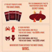 You've Got Crabs by Exploding Kittens - A Card Game Filled with Crustaceans and Secrets -