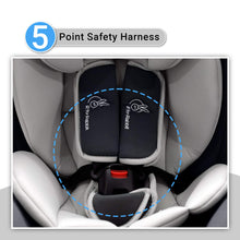 R for Rabbit Jack N Jill Grand ISOFIX Baby Car Seat Convertible 360 Rotatable Kids Car Seat of 0 to 12 Years Age Comes with 5 Point Safety Harness ECE R44/04 Safety Certified