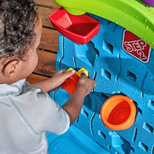 Step 2 Waterfall Discovery Wall | Double-Sided Outdoor Water Play Set With 13-Pc Water Accessory Set