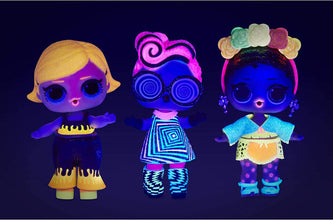 LOL Surprise! Lights Glitter Doll with 8 Surprises Including Black Light Surprises