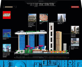 LEGO Architecture Skyline Collection: Singapore 21057 Building Kit (827 Pieces)