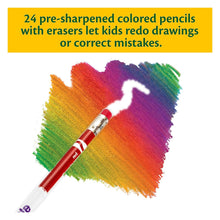 Crayola 24 Erasable Coloured Pencils