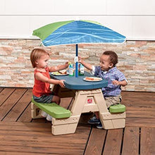 Step2 Sit And Play Picnic Table With Umbrella