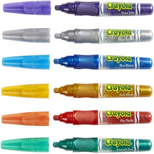 Crayola Glitter Markers. 6 Dazzling Colour