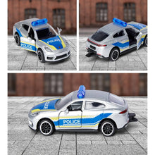 Majorette Creatix Police Station + 1 Vehicles