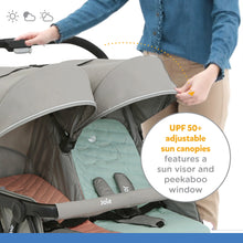 Joie Aire Twin W/ Rc Nectar & Mineral Stroller(Birth+ to 15 Kgs)