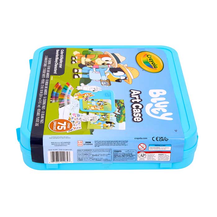 Bluey Create & Color Art Case