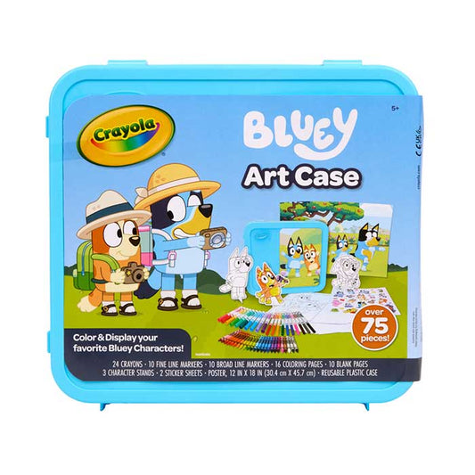 Bluey Create & Color Art Case