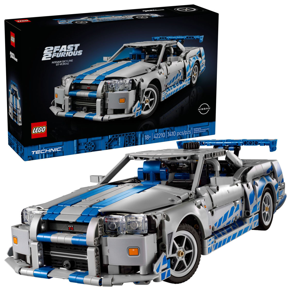 LEGO Technic 2 Fast 2 Furious Nissan Skyline GT-R  42210