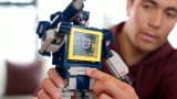 LEGO Icons Transformers 10358 Soundwave | 1,505 Pieces | Transforming Robot Building Set
