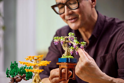 Botanicals Mini Bonsai Trees Plant Decor for Adults 10373 Building Kit
